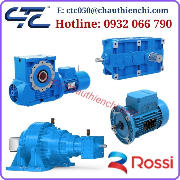 ROSSI Gearmotor CTC Vietnam Distributor Hộp số giảm tốc ROSSI Vietnam chính hãng giá tốt